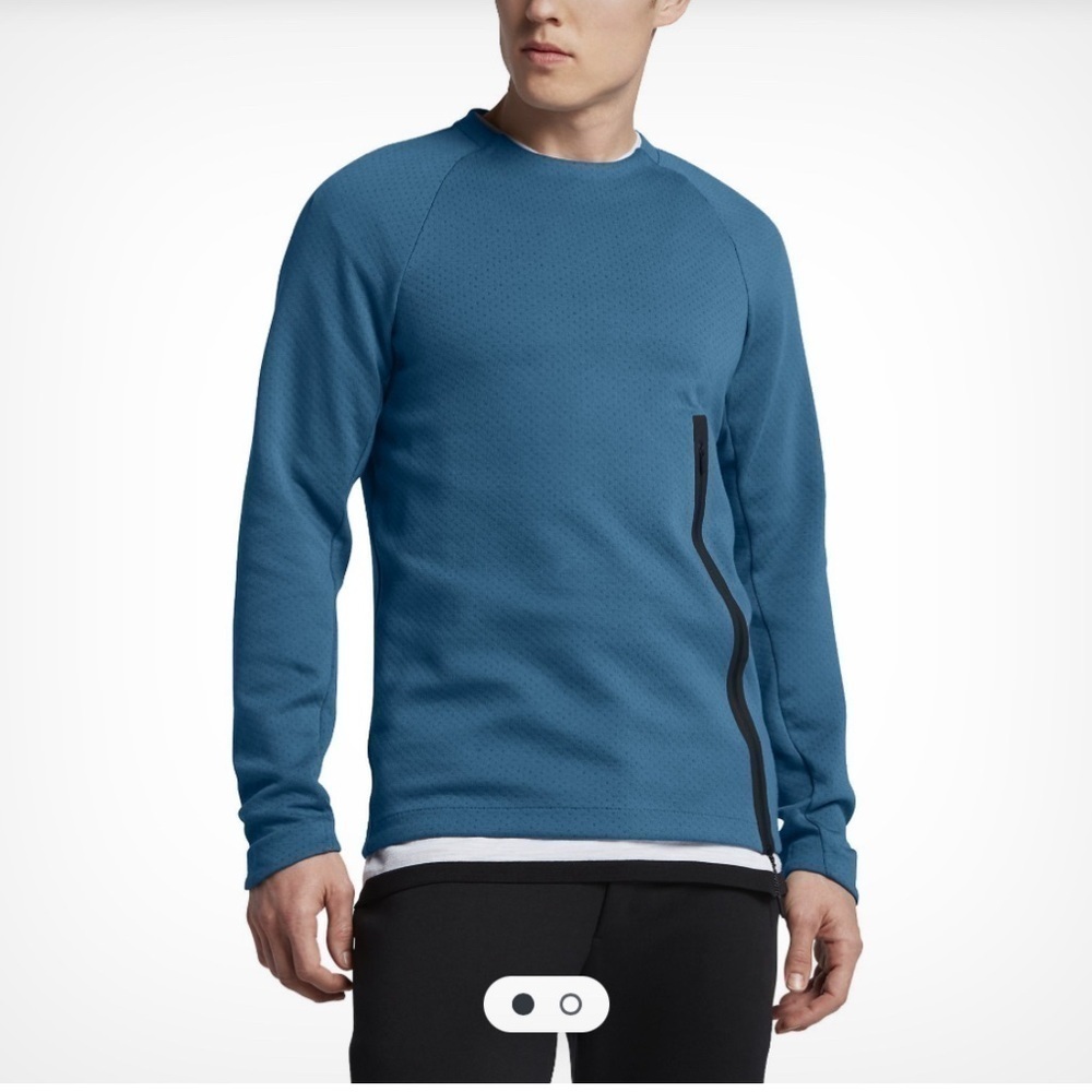 Sweatshirt Nike S NSW TCH FLC CRW LS